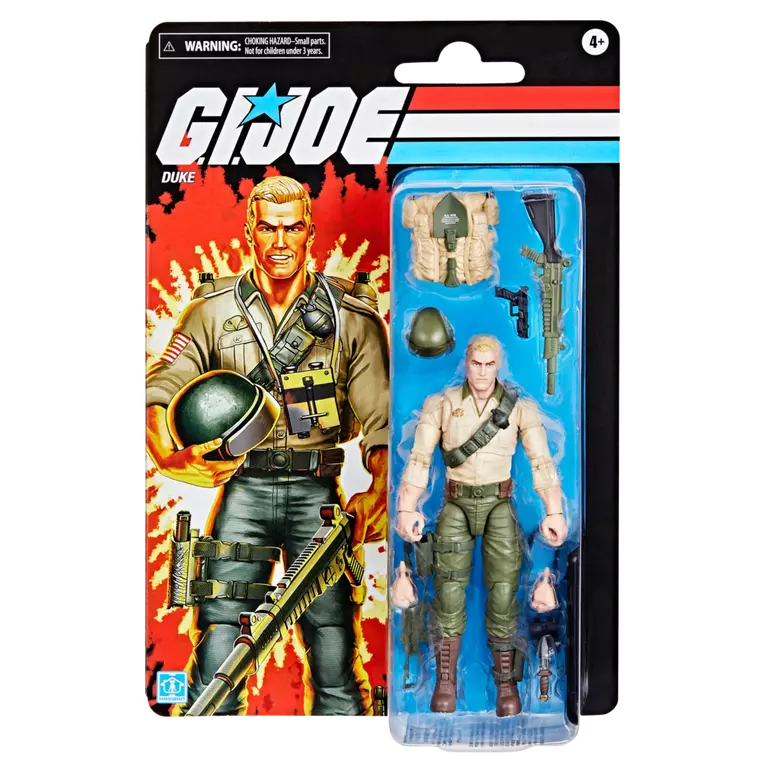G.I. Joe Classified Series Retro Cardback Duke Ready Stock