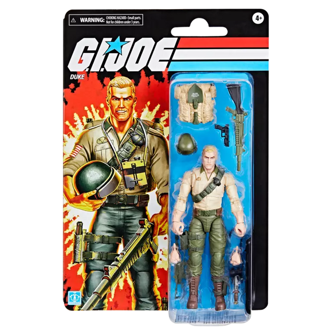 G.I. Joe Classified Series Retro Cardback Duke Ready Stock