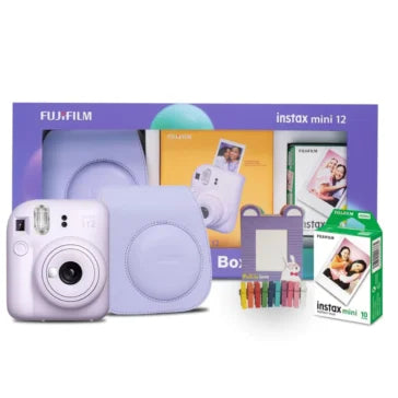 FUJIFILM Instax Mini 12 Moments Box – Lilac Purple