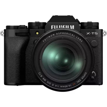 FUJIFILM X-T5 Mirrorless Camera with 16-80mm Lens (BLACK)
