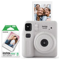 Fujifilm Instax Mini SE Instant Camera Fun Pack, Grey