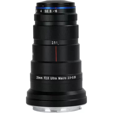 Laowa 25mm f/2.8 2.5-5X Ultra Macro Lens for Sony E