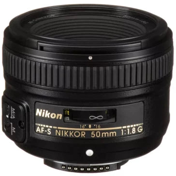 Nikon Af-S Nikkor 50 Mm F/1.8G Prime Lens for DSLR Camera – White Box from kit