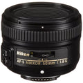 Nikon Af-S Nikkor 50 Mm F/1.8G Prime Lens for DSLR Camera – White Box from kit