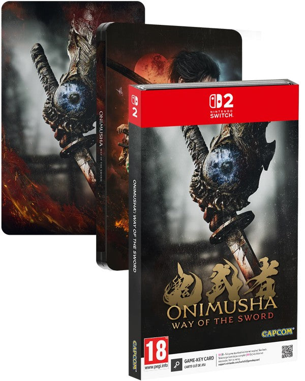 Onimusha Way of the Sword Nintendo Switch 2 Steelbook Edition