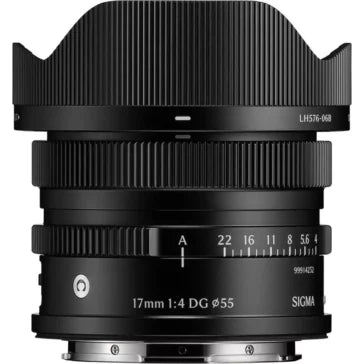 Sigma 17mm f/4 DG Contemporary Lens (L-Mount, Black)