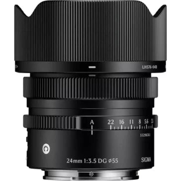 Sigma 24mm f/3.5 DG Contemporary Lens (L-Mount, Black)