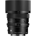 Sigma 50mm f/2 DG Contemporary Lens (L-Mount, Black)