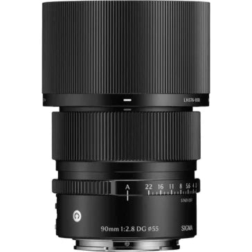 Sigma 90mm f/2.8 DG Contemporary Lens (L-Mount, Black)