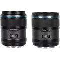 Sirui Sniper 2 Lens Kit with 16mm f/1.2 and 75mm f/1.2 Lens (Sony E, Black)