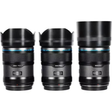 Sirui Sniper f/1.2 Autofocus 3-Lens Kit (Nikon Z, Black)