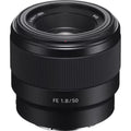 Sony FE 50mm f/1.8 Full-Frame Lens, E Mount (SEL50F18F)