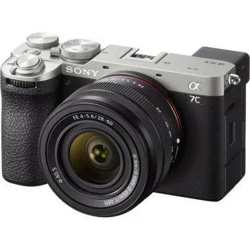 Sony A7c Ii Mirrorless Camera With 28-60mm Lens (Silver)