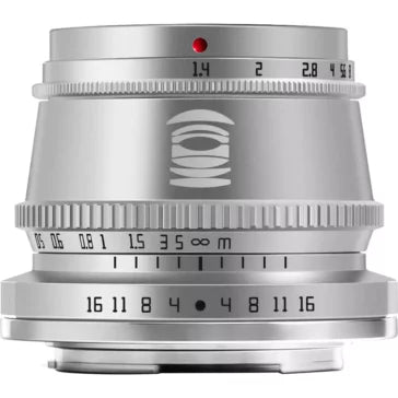 TTArtisan 35mm f/1.4 Lens for Canon EF-M (Silver)