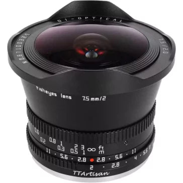 TTArtisan 7.5mm f/2 Fisheye Lens with ND1000 Filter (Canon EOS M)