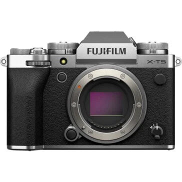 FUJIFILM X-T5 Mirrorless Camera, Silver – Only Body