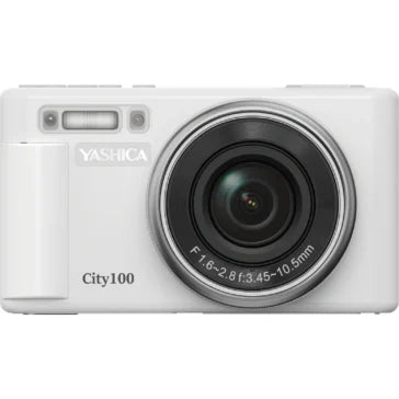 YASHICA City 100 Digital Camera (White) YAS-DGC100-WH