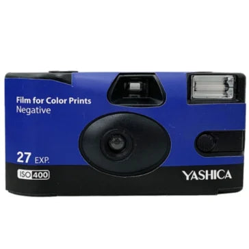 Yashica Single Use Film Camera Disposable 1400 ISO 400 Film YAS-SC1400