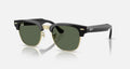 Ray-ban Meta Audio Clubmaster Shiny Black G15 Green Standard