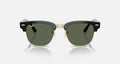 Ray-ban Meta Audio Clubmaster Shiny Black G15 Green Standard