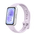 Huawei Band 11 Purple Silver Aluminum Alloy Case Purple Fluoroelastomer Strap