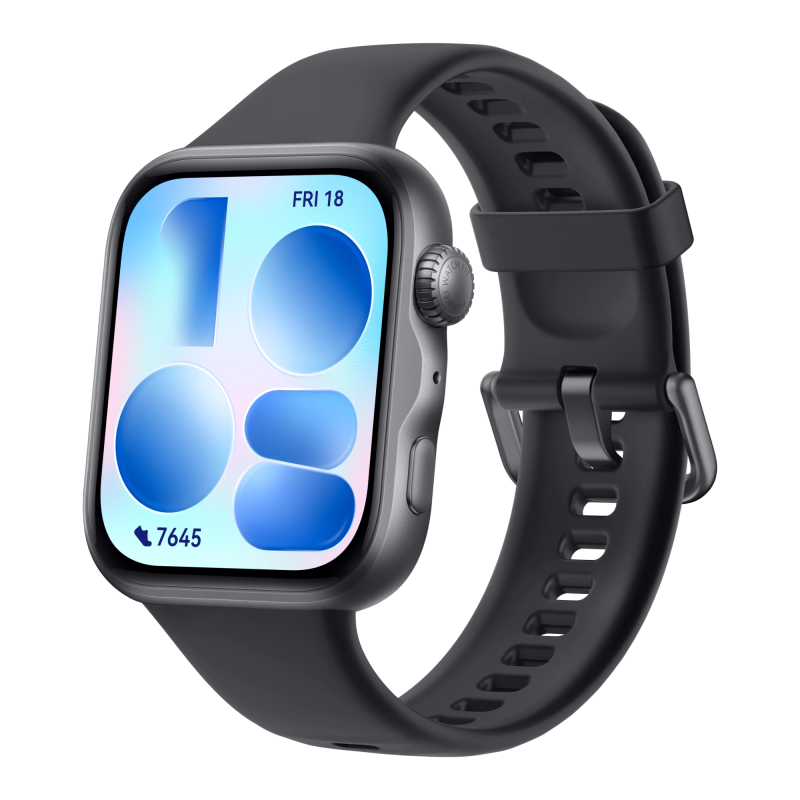 Huawei Watch Fit 5 Black Fluoroelastomer Strap