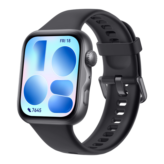 Huawei Watch Fit 5 Black Fluoroelastomer Strap
