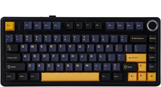 AULA F75 Gasket Wireless 75% Mechanical Keyboard 80 Keys Ready Stock