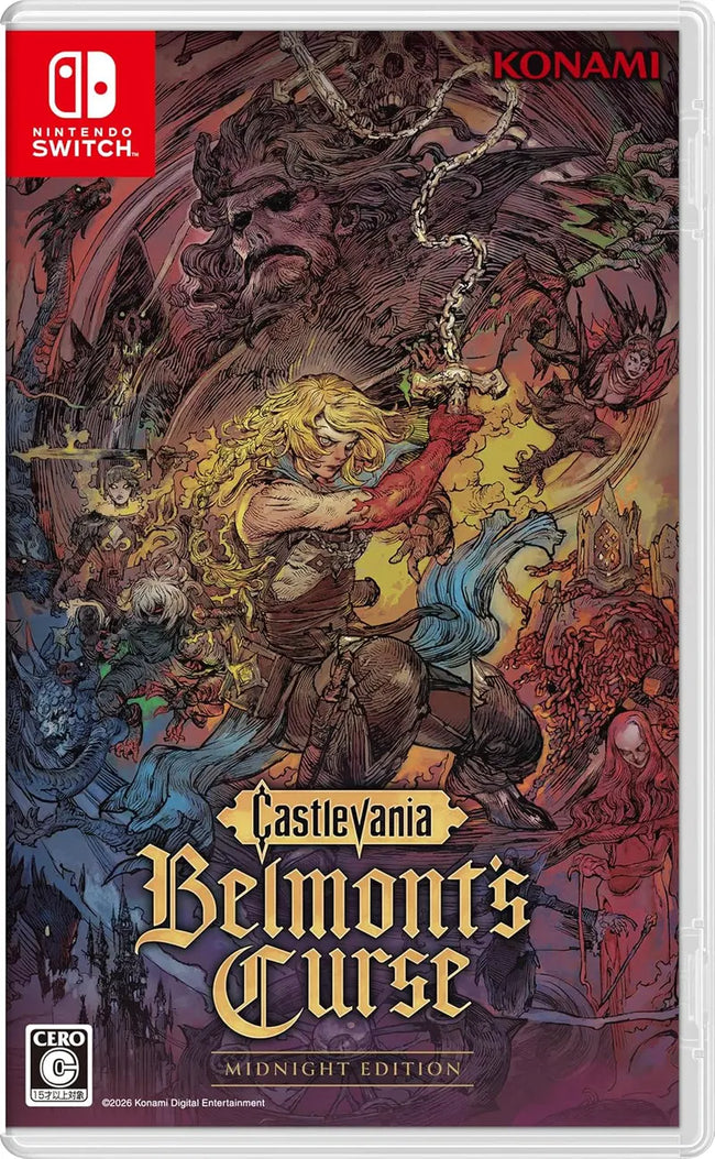 Castlevania Belmont's Curse Midnight Edition Nintendo Switch