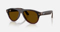 Ray-ban Meta (Gen 3) Aviator Polished Transparent Umber Clear/Jade Standard