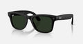 Ray-ban Meta (Gen 3) Wayfarer Matte Black Clear/Green Transitions Large