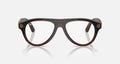 Ray-ban Meta (Gen 3) Aviator Polished Transparent Umber Clear/Jade Standard