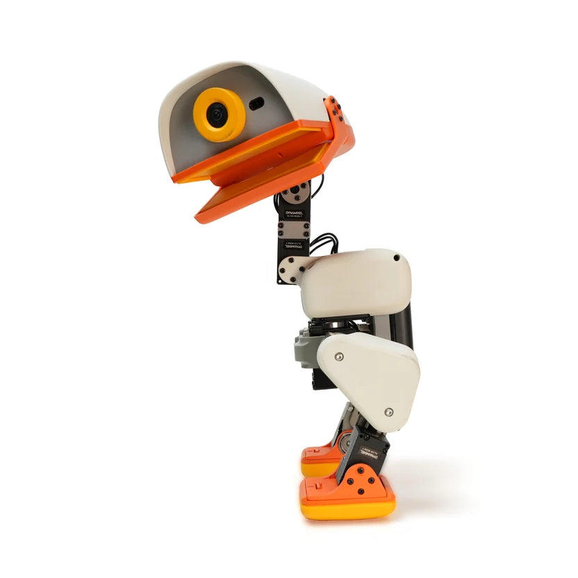 Microduck AI-Powered Mini Desktop Robot (Cream)