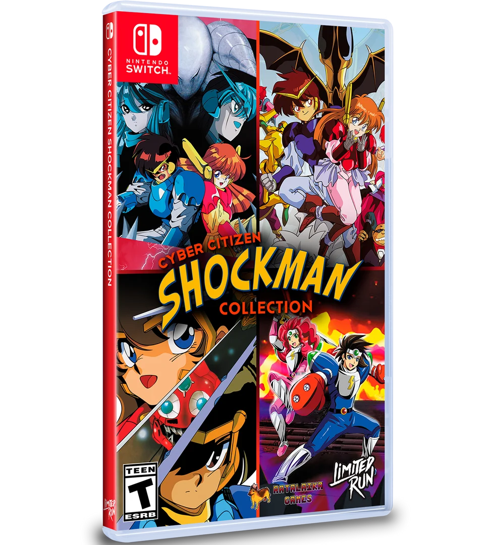 Cyber Citizen Shockman Nintendo Switch