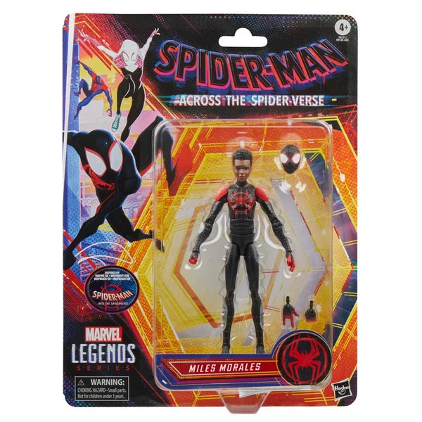SpiderMan Across The SpiderVerse Marvel Legends Miles Morales Action Figure  Ready Stock