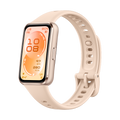 Huawei Band 11 Beige Aluminum Alloy Case Beige Fluoroelastomer Strap