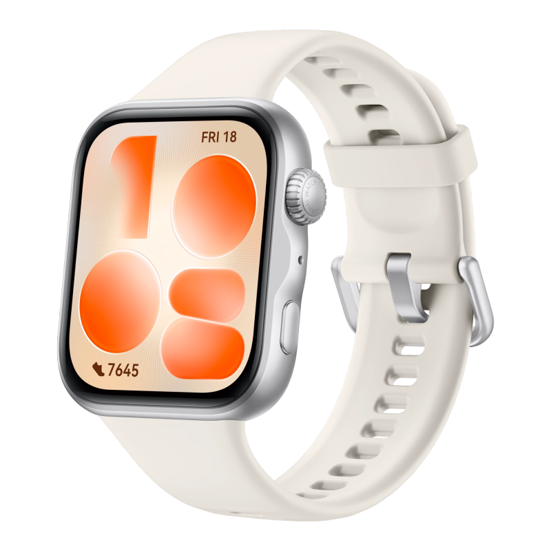 Huawei Watch Fit 5 White Fluoroelastomer Strap