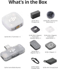 DJI Mic Mini 2 (2 TX + 1 Mobile RX + Charging Case), Wireless Mic