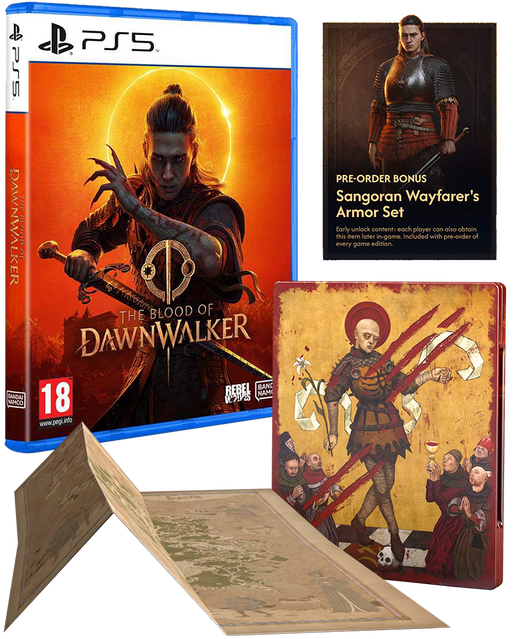 The Blood of Dawnwalker Day One Edition PS5 With Steelbook