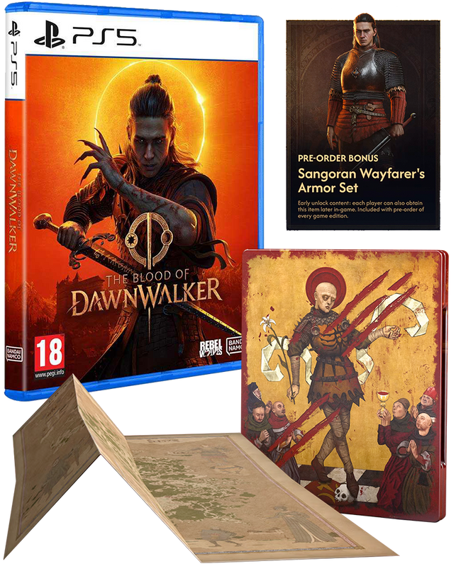 The Blood of Dawnwalker Day One Edition PS5 With Steelbook