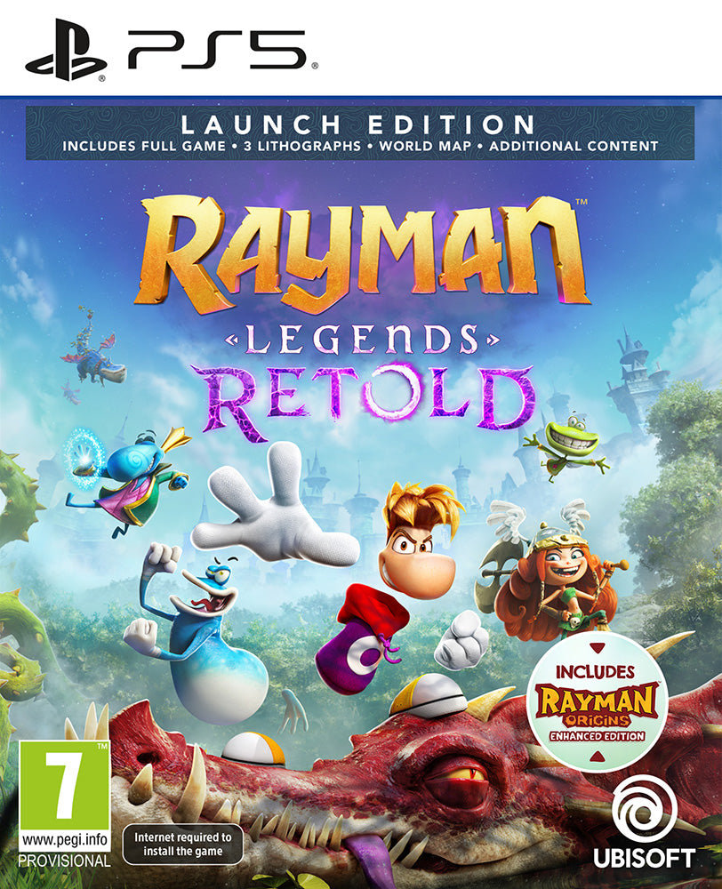 Rayman Legends Retold Launch Edition PS5