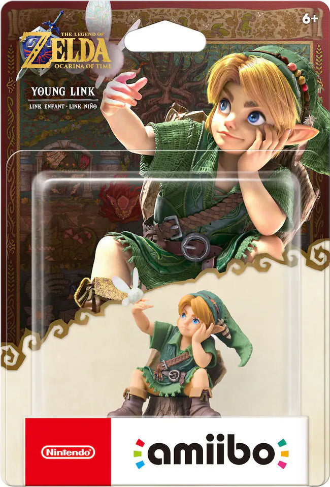Young Link The Legend Of Zelda Ocarina Of Time Series Nintendo Amiibo