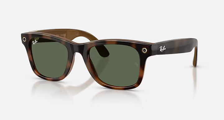 Ray-ban Meta (Gen 3) Wayfarer Polished Havana G-15 Green Standard
