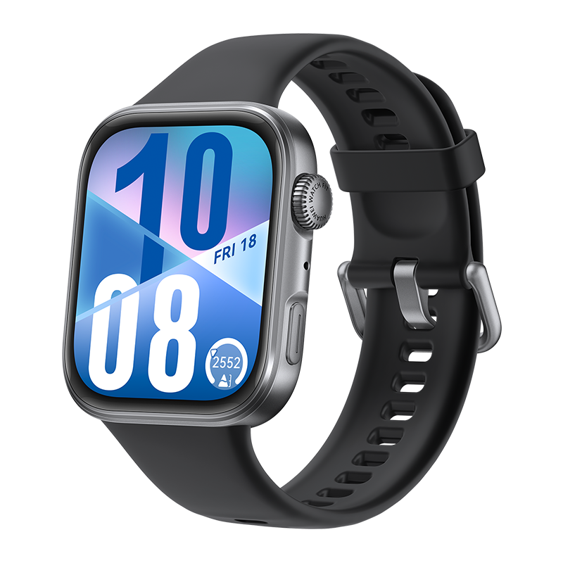 Huawei Watch Fit 4 Black Fluoroelastomer Strap