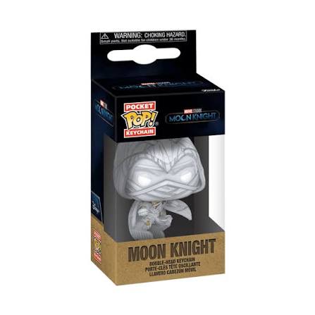 Funko Pop  Keychain Moon Knight Vinyl Keychain Ready Stock