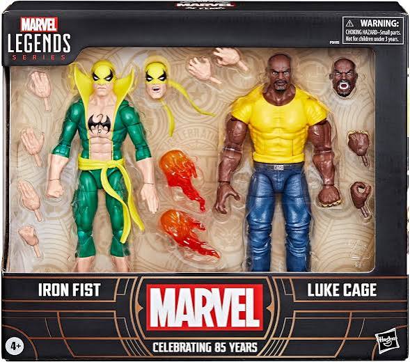Marvel Legends Series Iron Fist and Luke Cage Ready Stock