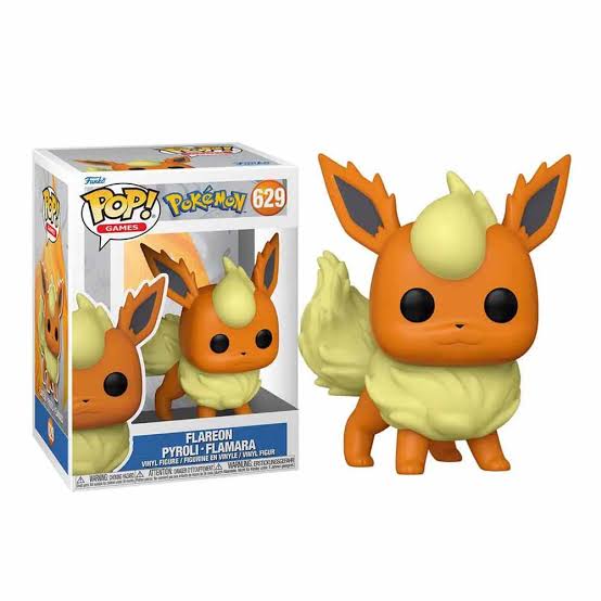 Funko Pop Pokemon Flareon 629 Ready Stock