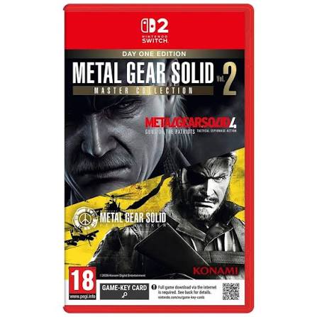 Metal Gear Solid: Master Collection Volume 2 Day One Edition Nintendo Switch 2