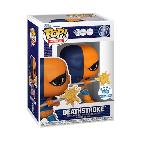 Funko Pop Heroes DC Universe Deathstroke 477 Exclusive Ready Stock