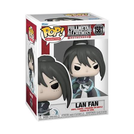 Funko POP 1581 Lan Fan Fullmetal Alchemist Ready Stock